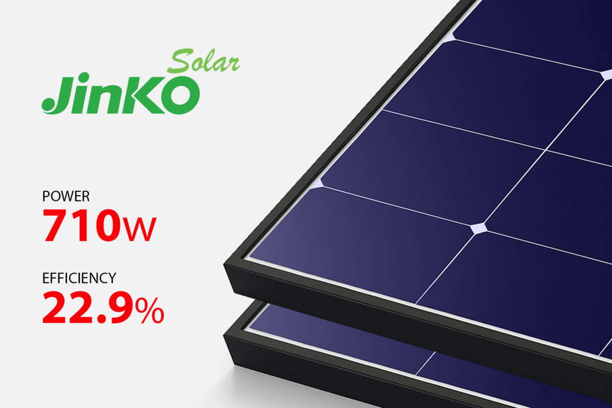 پنل 710 وات Jinko Solar (دو طرفه) - تصویر 1